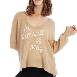 Wildfox in pursuit of magic sweater size L